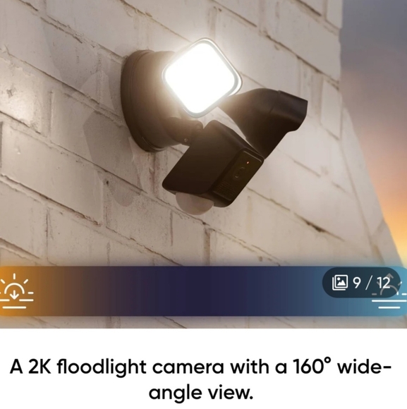 Wyze Cam Floodlight 2K Color Night Vission 2800 Lumen LED Motion activated New. - Picture 8 of 9